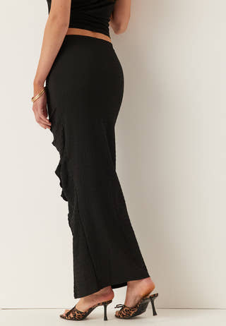Frill Ankle Skirt