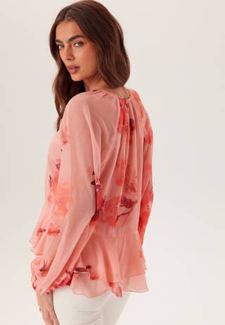Frill Chiffon Blouse