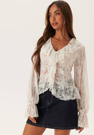 Frill Lace Blouse