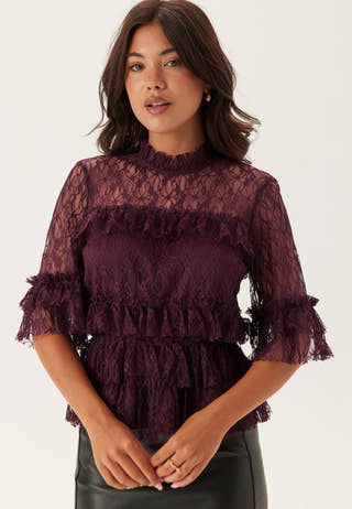 Frill Lace Blouse