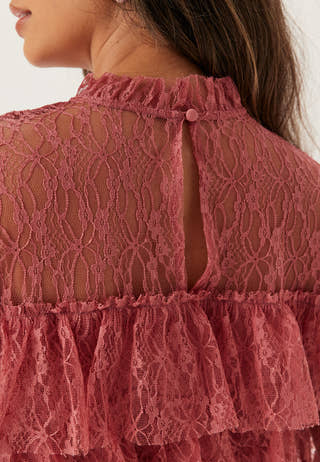 Frill Lace Blouse