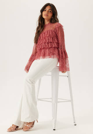 Frill Lace Blouse