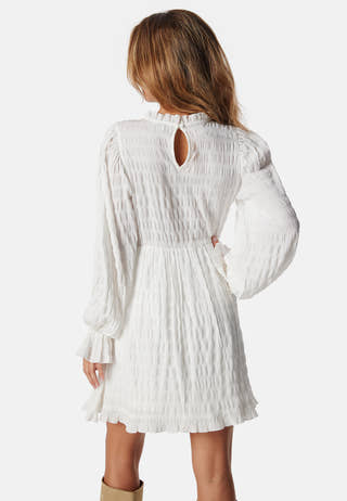 Frill Structured Dress