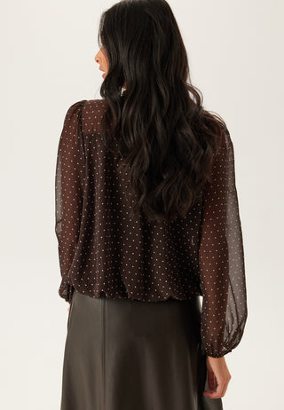 Frill Tie Blouse