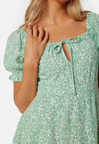 Front Tie Short Dress