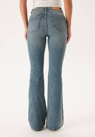 High Flare Superstretch Jeans