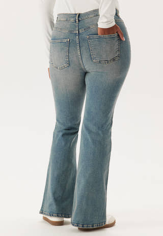 High Flare Superstretch Jeans