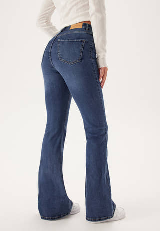 High Flare Superstretch Jeans