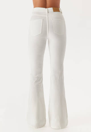 High Flare Superstretch Jeans