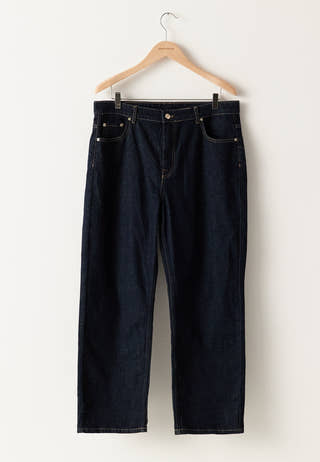 High Straight Ankle Jeans
