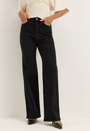 High Straight Leg Jeans