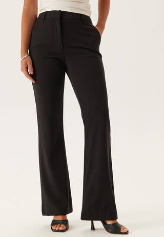 High Waist Flared Suit Trousers