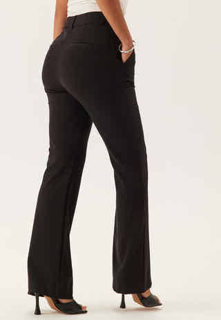 High Waist Flared Suit Trousers