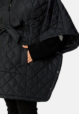 Hiri Quilted Poncho