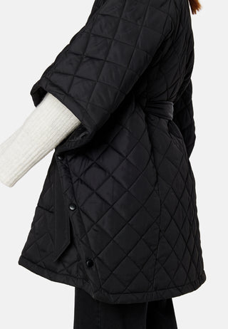 Hiri Quilted Poncho