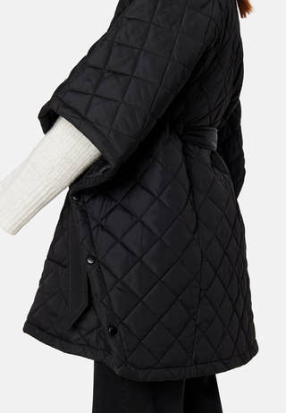 Hiri Quilted Poncho