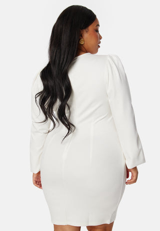 Balloon Sleeve Short Dress