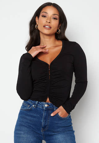 Idelle hook & eye top