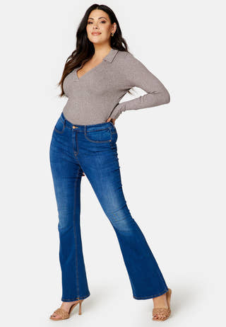 Idris collar top