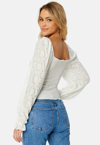 Square Neck Smock Top