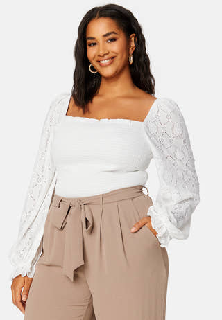 Square Neck Smock Top