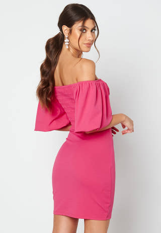 Jenni off shoulder puff sleeve dress