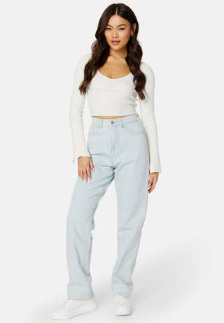 Straight High Waist Jeans