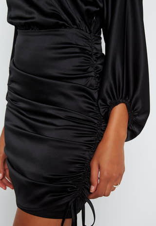 Kimberly Satin Dress