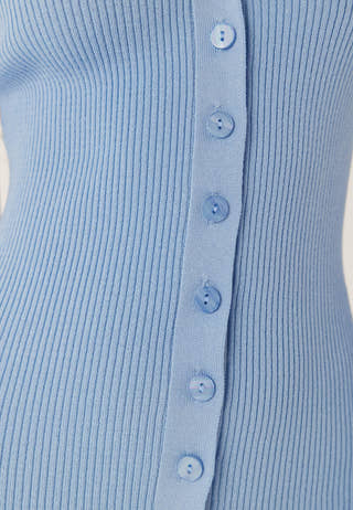 Knitted Cardigan Dress