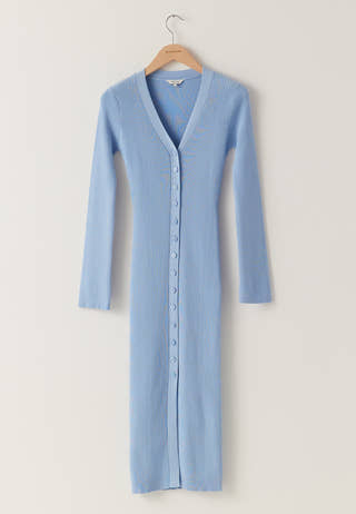 Knitted Cardigan Dress