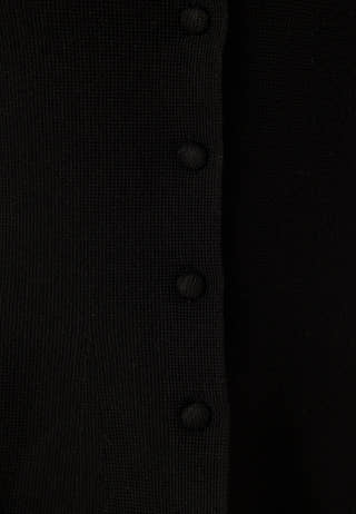 Knitted Peplum Cardigan