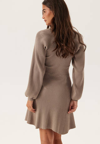 Knitted Short Skater Dress