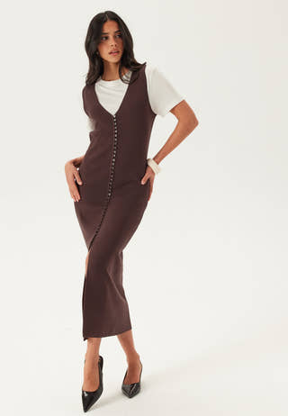 Knitted Vest Dress