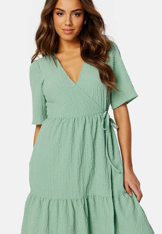 Krystal wrap dress
