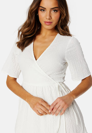 Krystal wrap dress