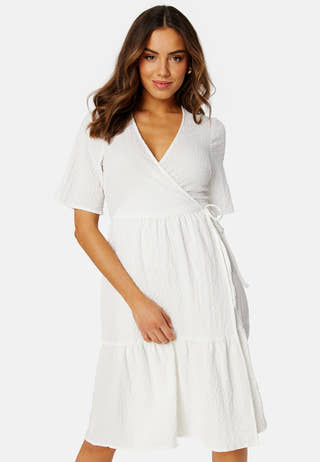 Krystal wrap dress