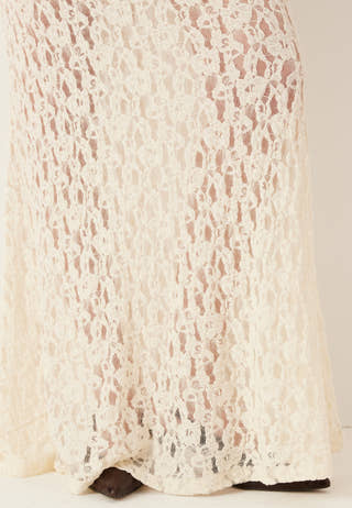 Lace Maxi Skirt