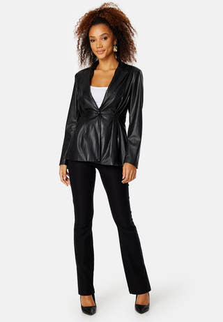 Leia slit stretch pants