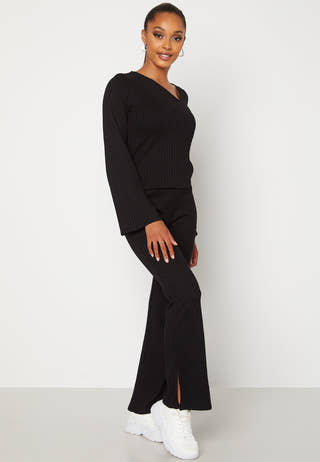 Lesley rib trousers