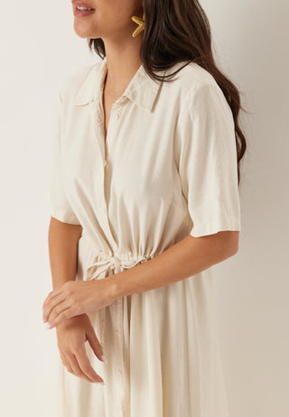 Linen Shirt Dress