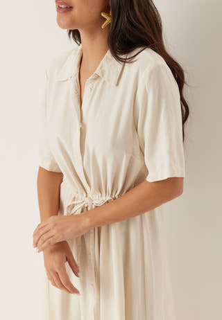 Linen Shirt Dress