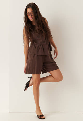 Linen Vest