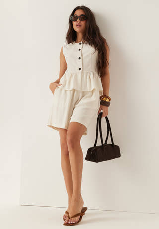 Linen Vest
