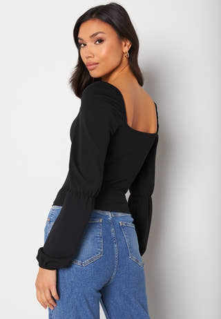 Liva square neck top