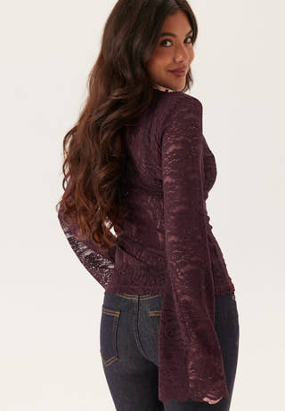 Long Sleeve Lace Top
