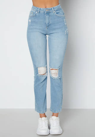 Loreena distressed high waist jeans