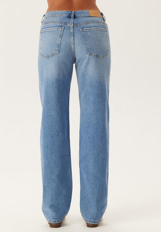 Low Waist Straight Jeans