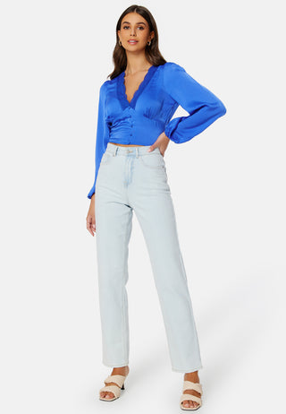 Lucinda satin blouse