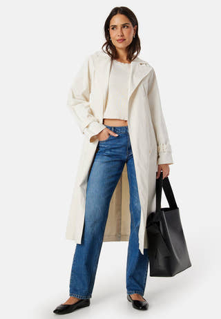 Belted Midi Trenchcoat
