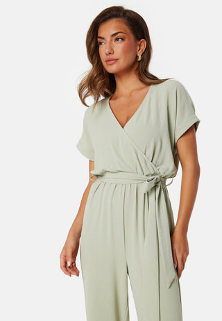 Front Wrap Jumpsuit
